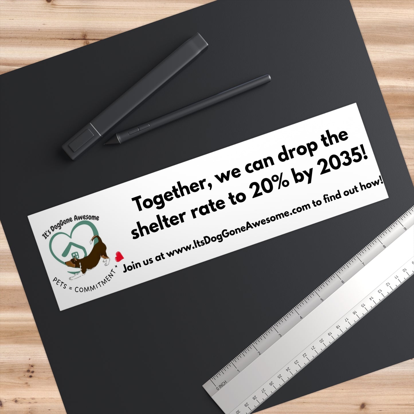 Reduce Shelter Pet Population - Bumper Stickers