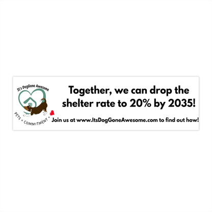 Reduce Shelter Pet Population - Bumper Stickers