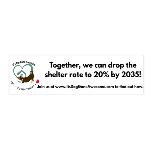 Reduce Shelter Pet Population - Bumper Stickers