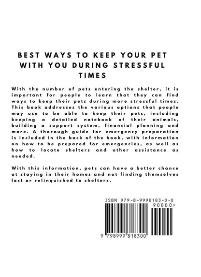 Keeping Your Pet - 10 Essential Strategies to Care for Your Pet During Difficult Times
