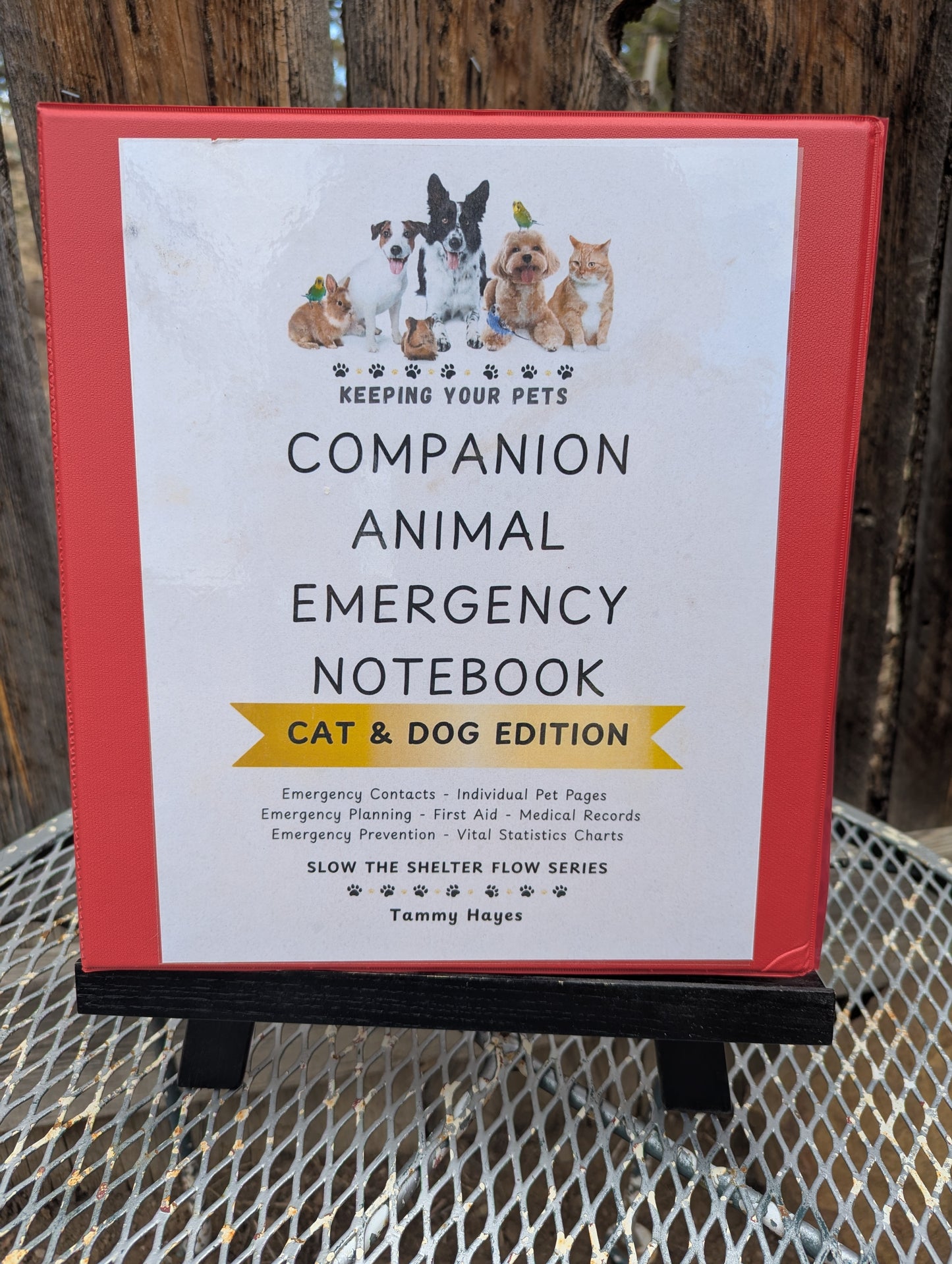 Companion Animal Emergency Notebook - Cat & Dog Edition