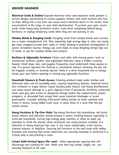 Companion Animal Emergency Notebook - Cat & Dog Edition