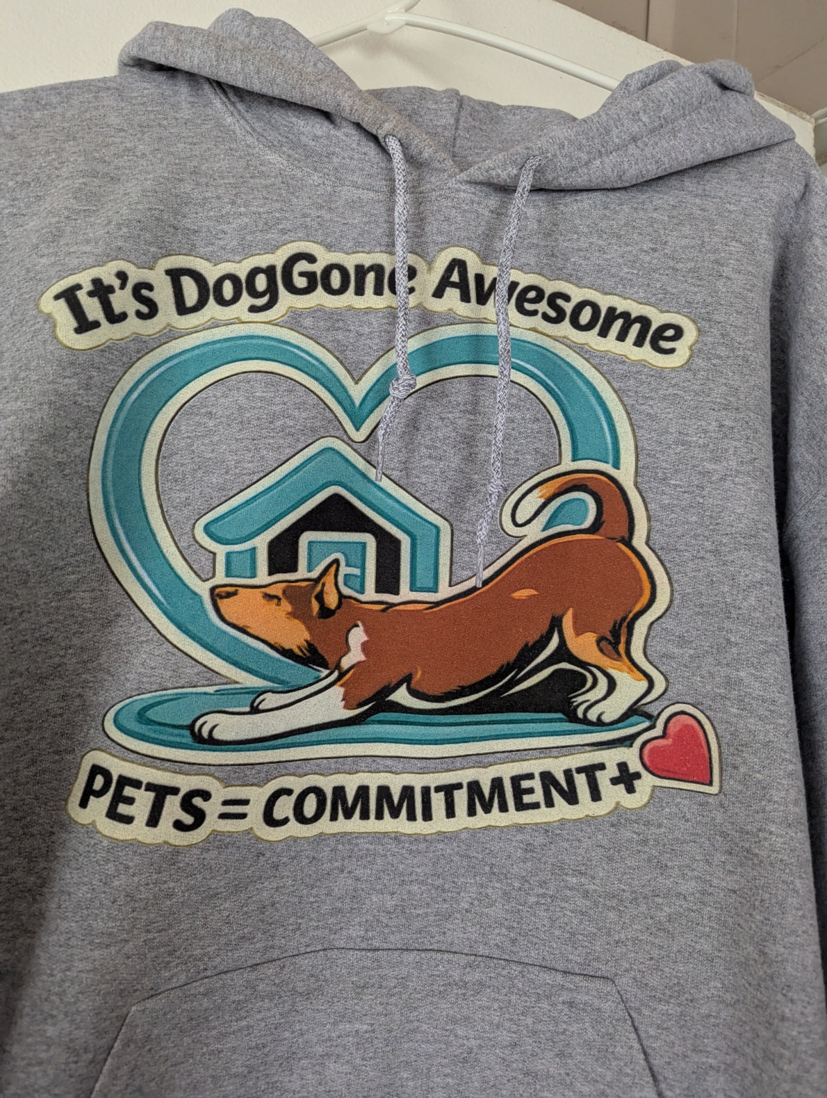 It's DogGone Awesome (Light Blues) Logo Hoodie